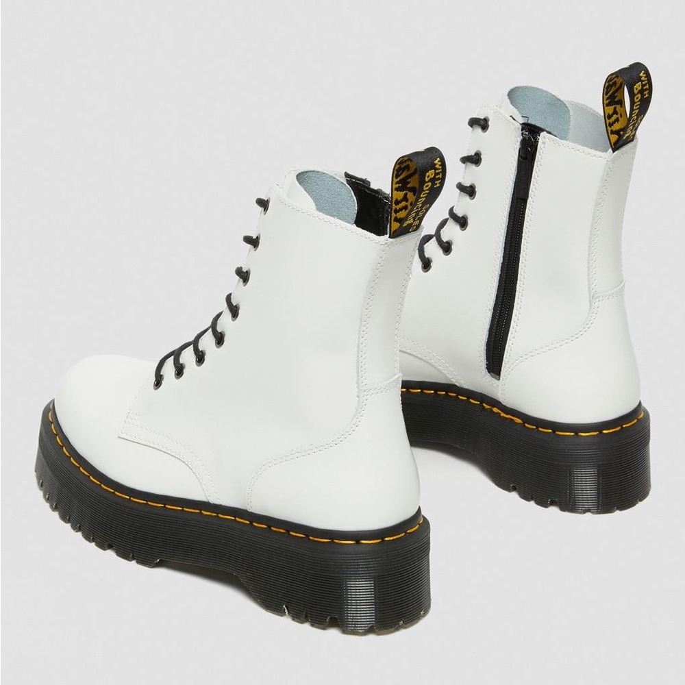 Dr.Martens JADON SMOOTH LEATHER PLATFORM BOOTS - Picture 5 of 10